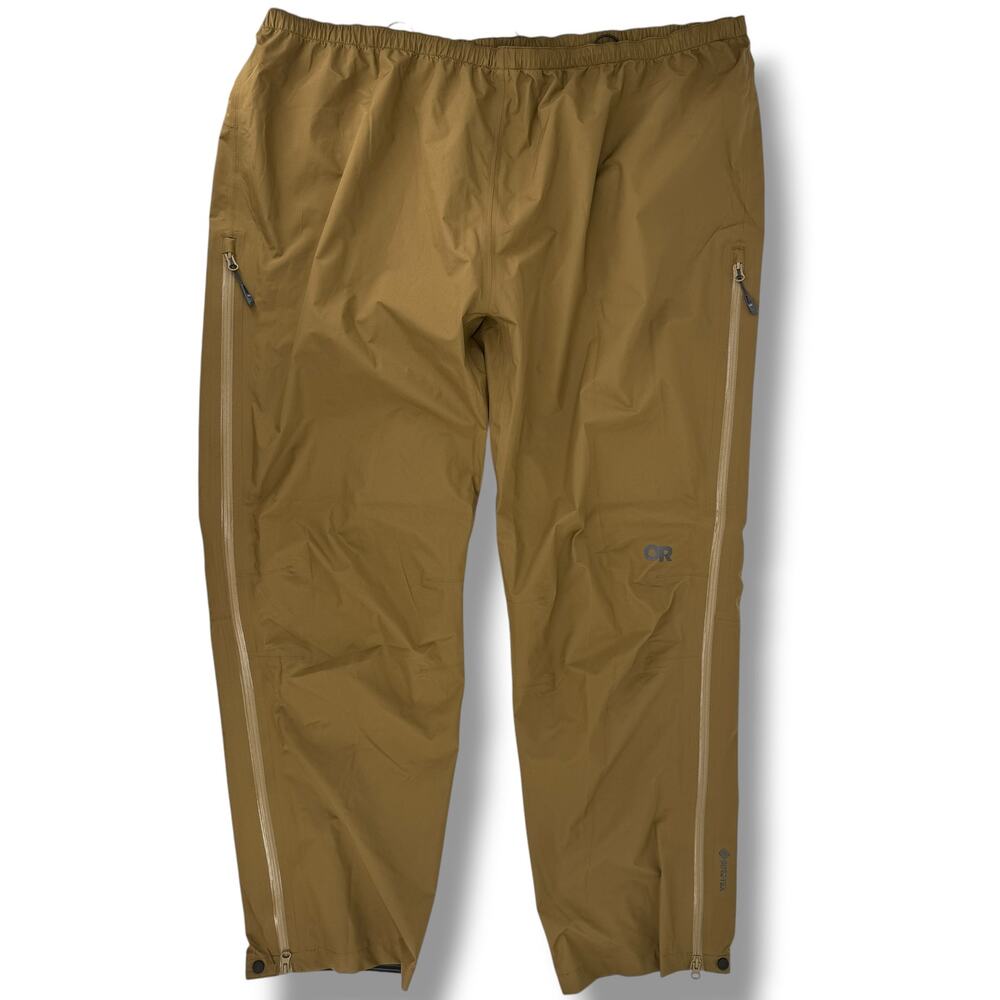 Outdoor Research Foray Pants Mens Size 3XL Coyote Goretex Paclite Waterproof